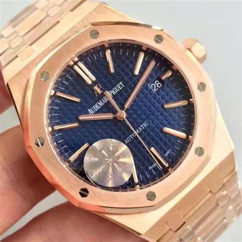 fake audemars piguet royal oak rose gold|audemars piguet royal oak backside.